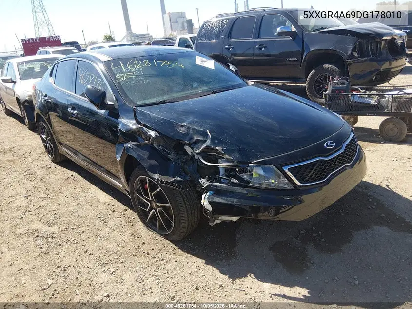 KIA OPTIMA 2013, VIN 5XXGR4A69DG178010