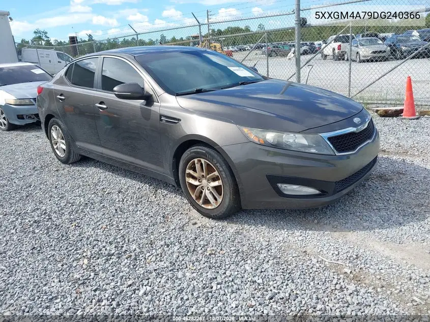 KIA OPTIMA 2013, VIN 5XXGM4A79DG240366