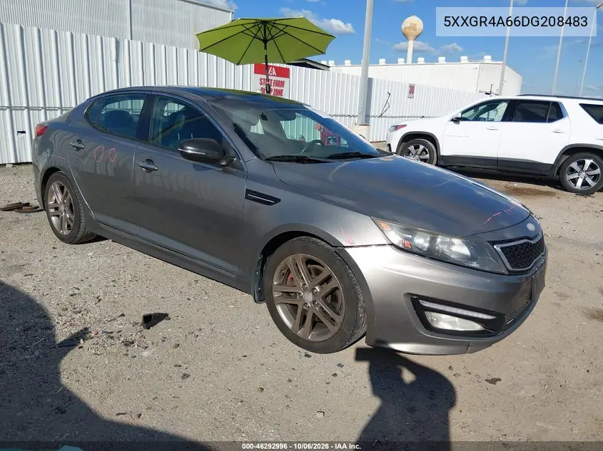 KIA OPTIMA 2013, VIN 5XXGR4A66DG208483