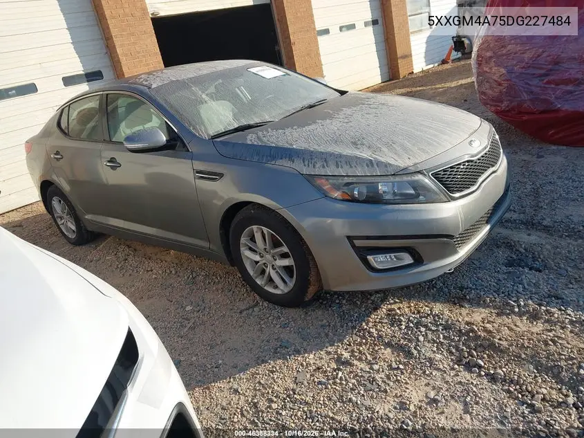 KIA OPTIMA 2013, VIN 5XXGM4A75DG227484