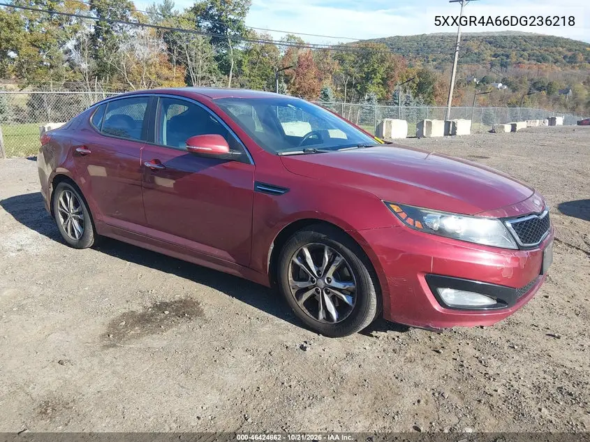 KIA OPTIMA 2013, VIN 5XXGR4A66DG236218