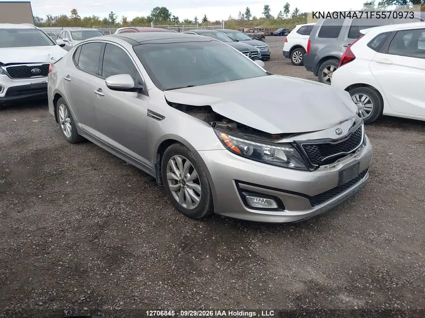 KIA OPTIMA 2015, VIN KNAGN4A71F5570973