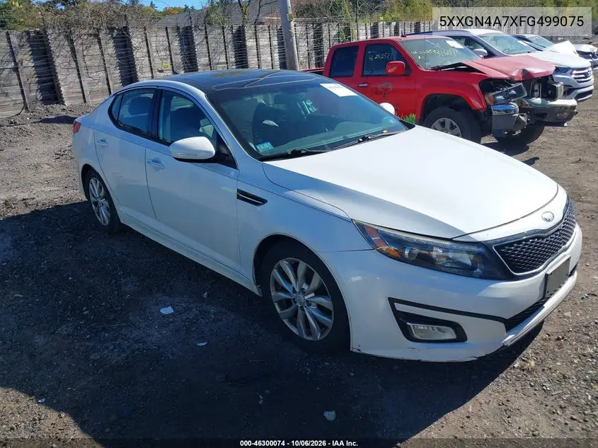KIA OPTIMA 2015, VIN 5XXGN4A7XFG499075