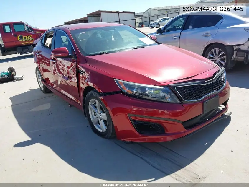 KIA OPTIMA 2015, VIN 5XXGM4A73FG361445