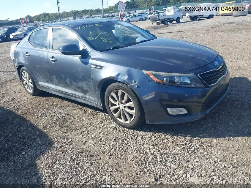 KIA OPTIMA 2015, VIN 5XXGN4A74FG469800
