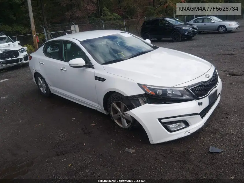 KIA OPTIMA 2015, VIN KNAGM4A77F5628734