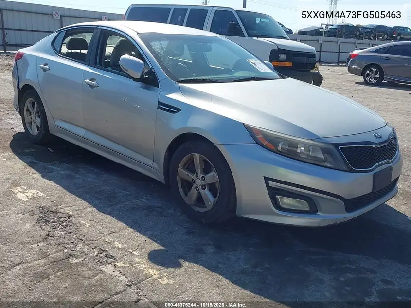 KIA OPTIMA 2015, VIN 5XXGM4A73FG505463
