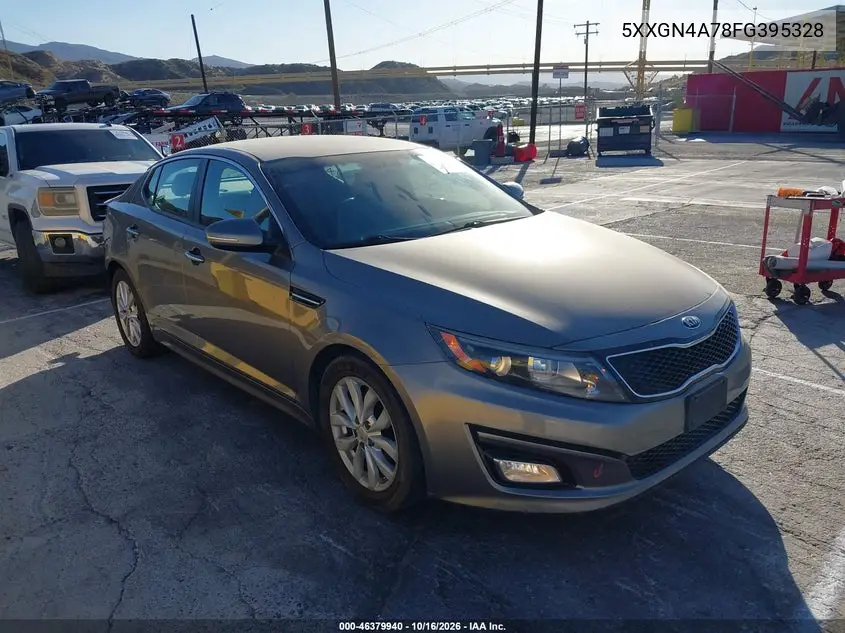KIA OPTIMA 2015, VIN 5XXGN4A78FG395328