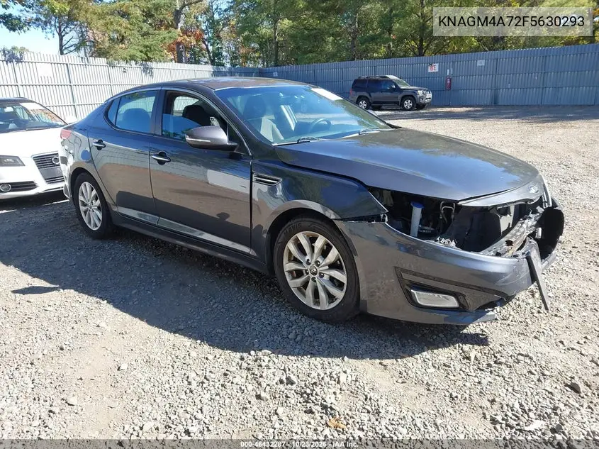 KIA OPTIMA 2015, VIN KNAGM4A72F5630293