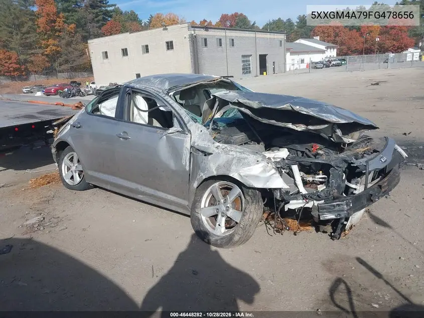 KIA OPTIMA 2015, VIN 5XXGM4A79FG478656