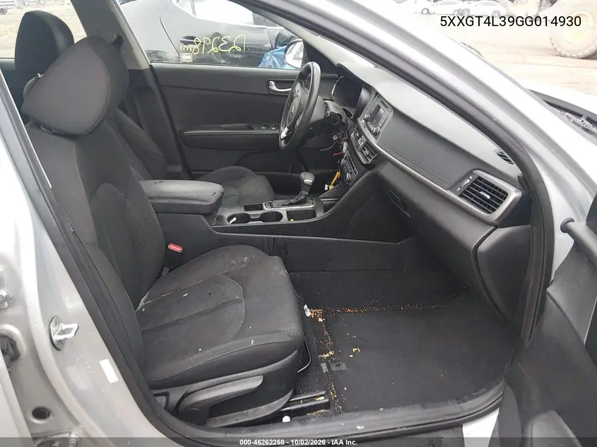 2016 KIA OPTIMA VIN 5XXGT4L39GG014930 — фото 5
