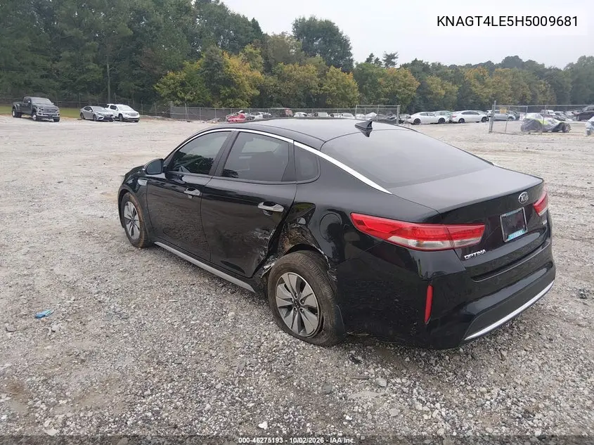 2017 KIA OPTIMA VIN KNAGT4LE5H5009681 — фото 3