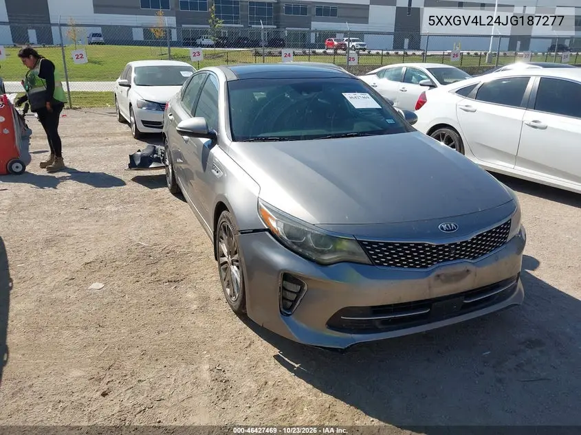 KIA OPTIMA 2018, VIN 5XXGV4L24JG187277