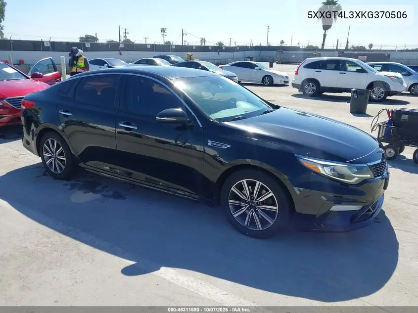 KIA OPTIMA 2019, VIN 5XXGT4L3XKG370506