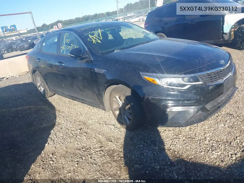 KIA OPTIMA 2019, VIN 5XXGT4L39KG330112