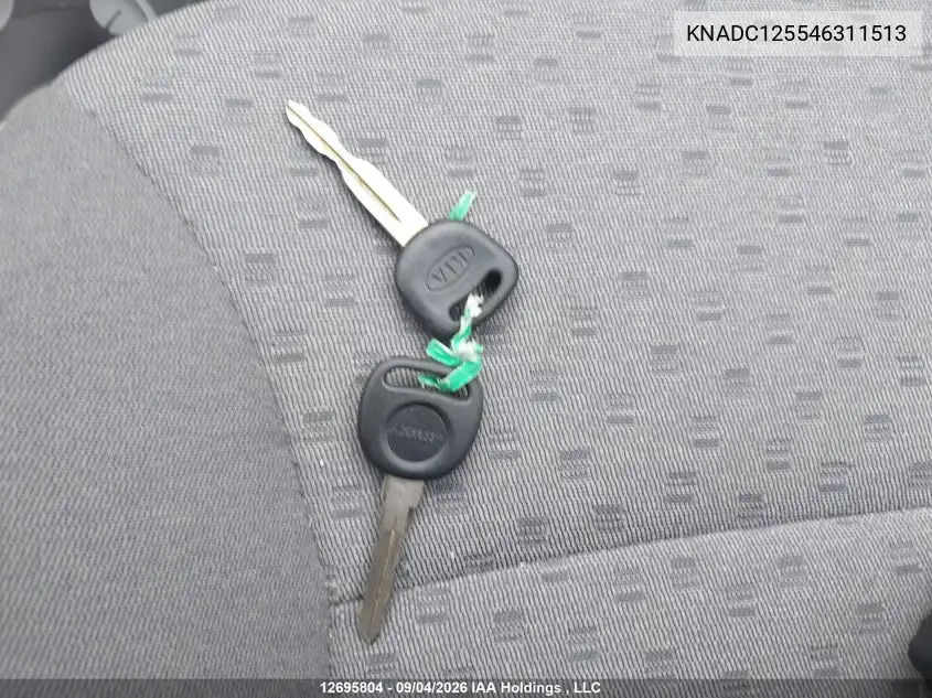 2004 KIA RIO VIN KNADC125546311513 — фото 11