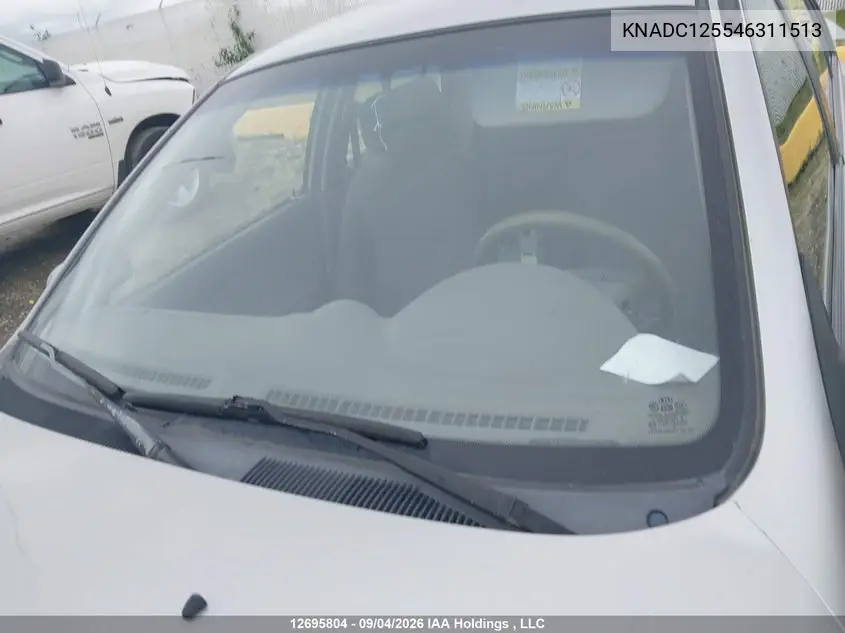 2004 KIA RIO VIN KNADC125546311513 — фото 18