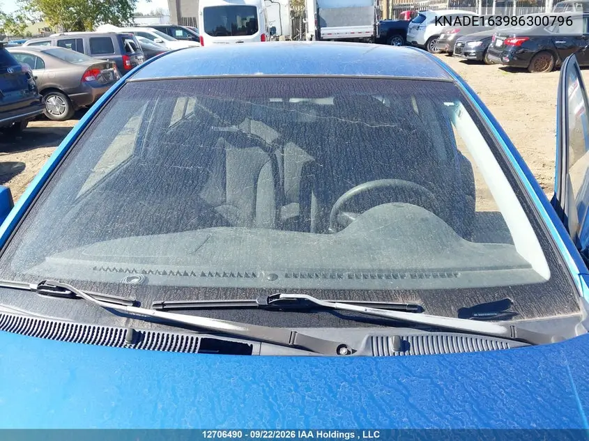 2008 KIA RIO VIN KNADE163986300796 — фото 17