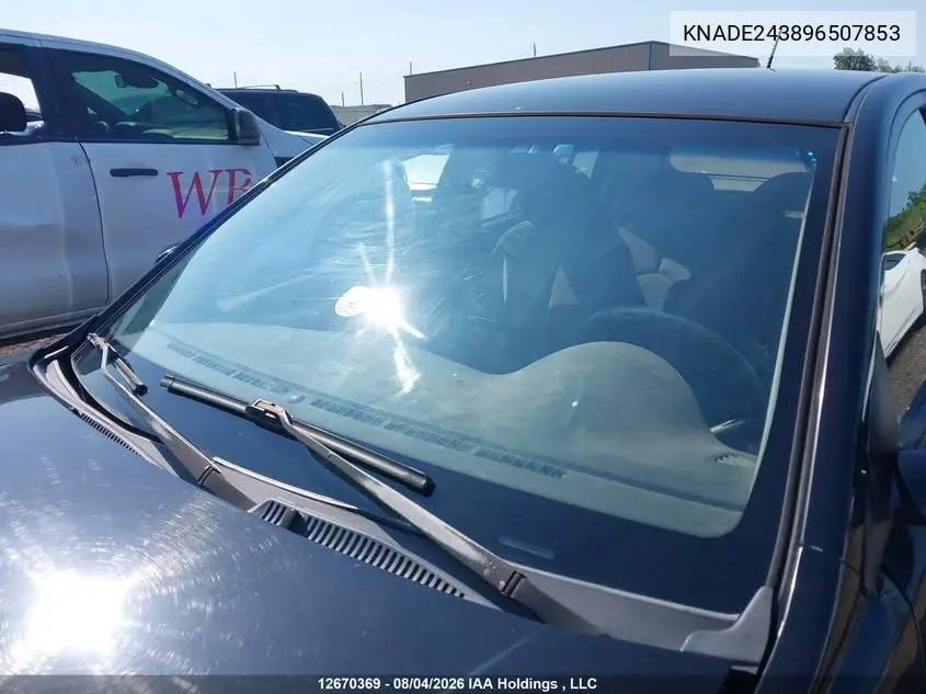 2009 KIA RIO VIN KNADE243896507853 — фото 17