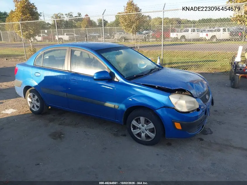 KIA RIO 2009, VIN KNADE223096454679