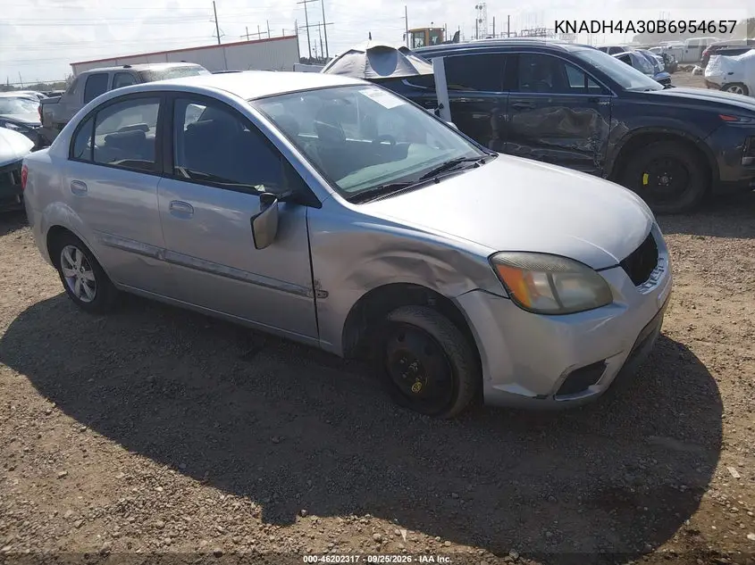 KIA RIO 2011, VIN KNADH4A30B6954657