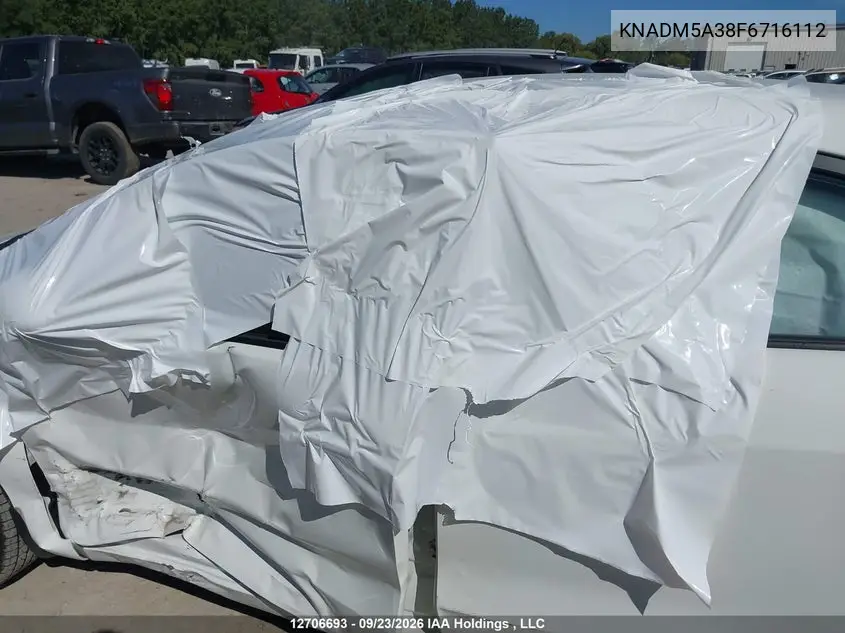 2015 KIA RIO VIN KNADM5A38F6716112 — фото 18