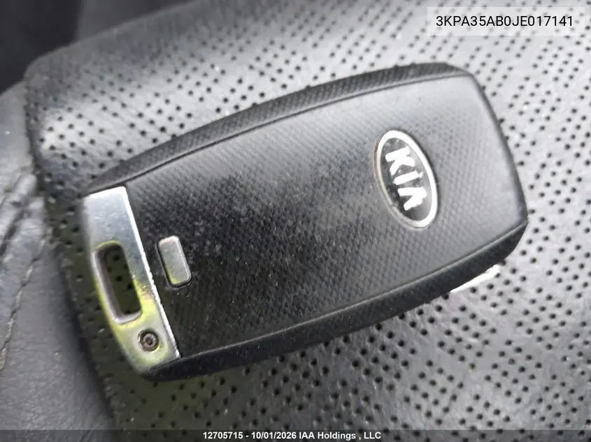 2018 KIA RIO VIN 3KPA35AB0JE017141 — фото 11
