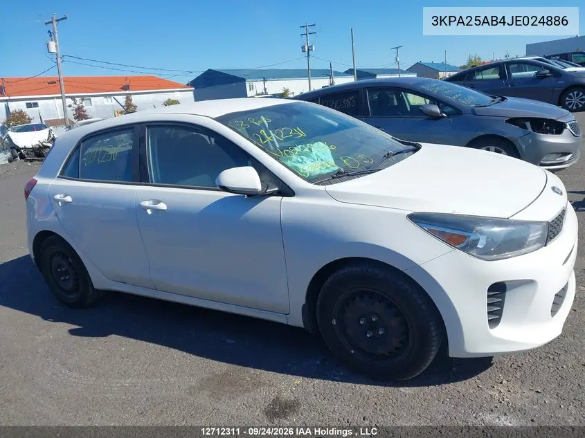 2018 KIA RIO VIN 3KPA25AB4JE024886 — фото 13