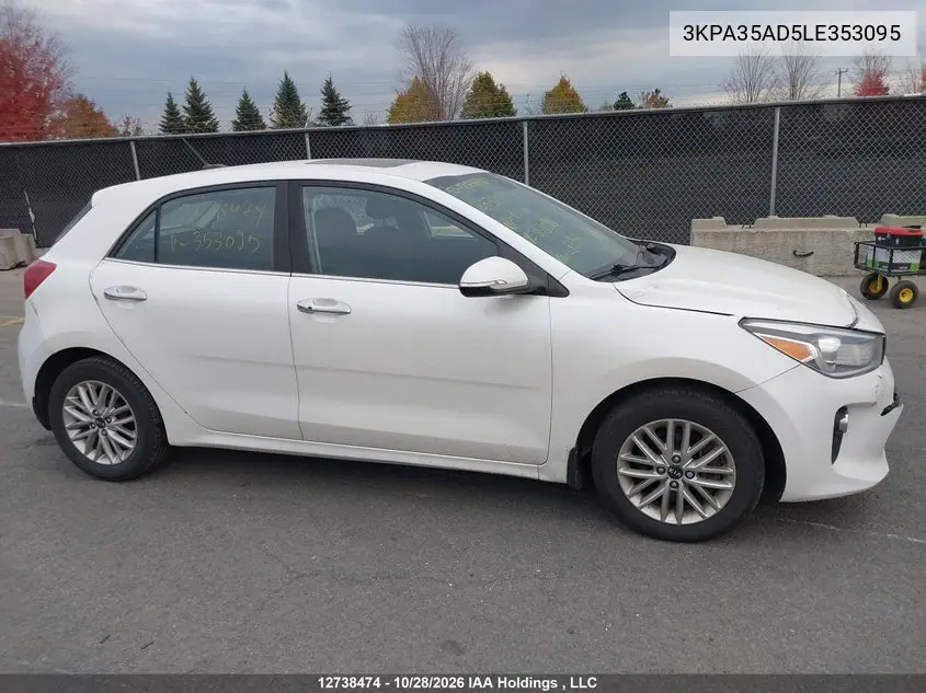 2020 KIA RIO VIN 3KPA35AD5LE353095 — фото 13