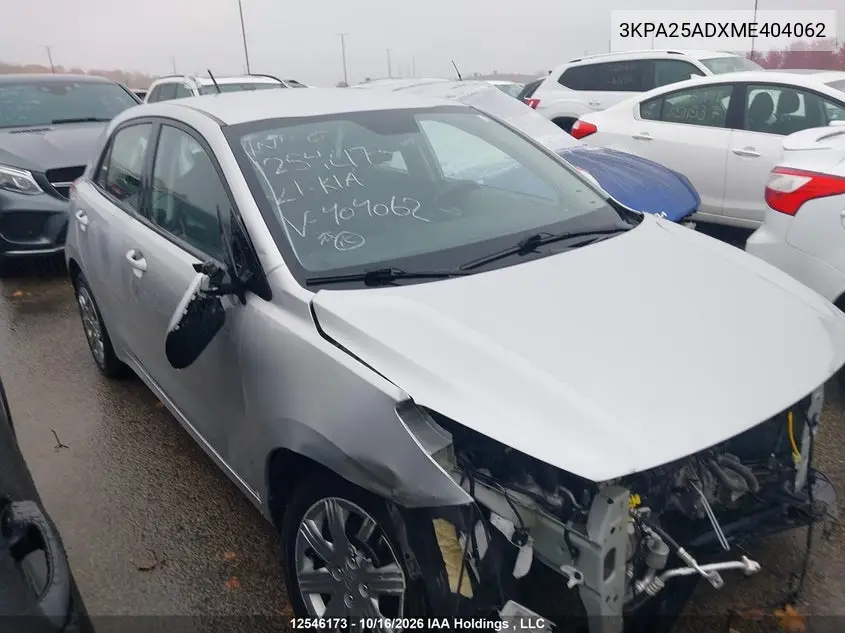 2021 KIA RIO VIN 3KPA25ADXME404062 — фото 13