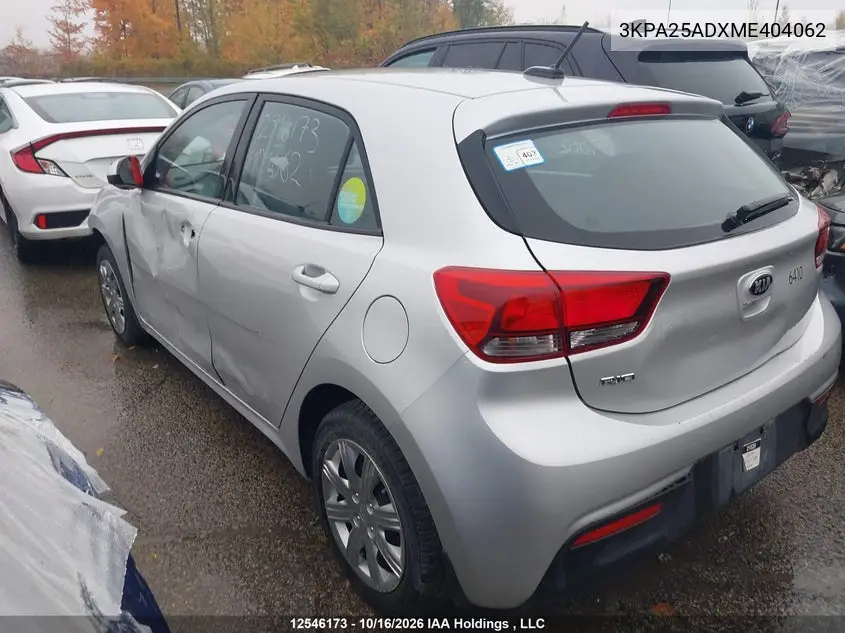 2021 KIA RIO VIN 3KPA25ADXME404062 — фото 14