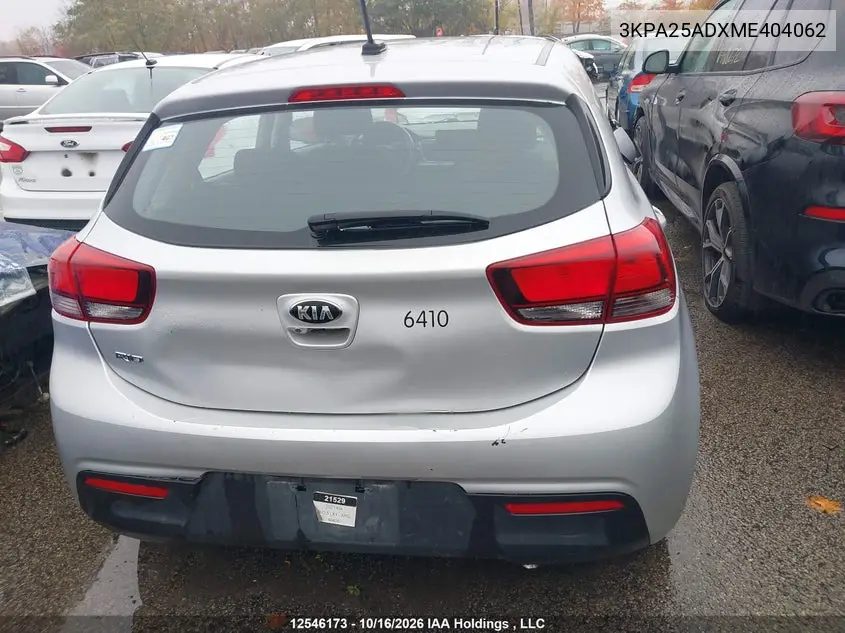2021 KIA RIO VIN 3KPA25ADXME404062 — фото 16