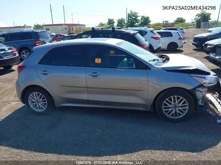 2021 KIA RIO VIN 3KPA25AD2ME434298 — фото 13