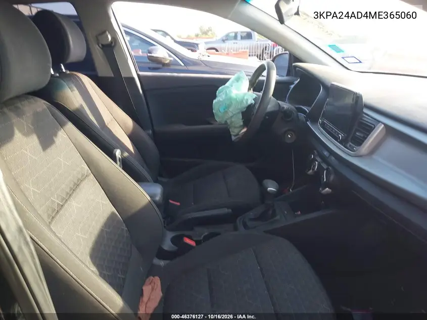 2021 KIA RIO VIN 3KPA24AD4ME365060 — фото 5