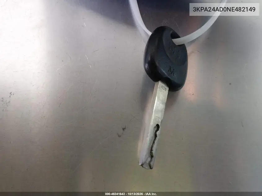 2022 KIA RIO VIN 3KPA24AD0NE482149 — фото 11