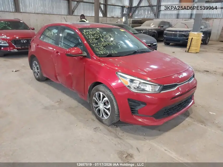 KIA RIO 2023, VIN 3KPA25AD6PE539964