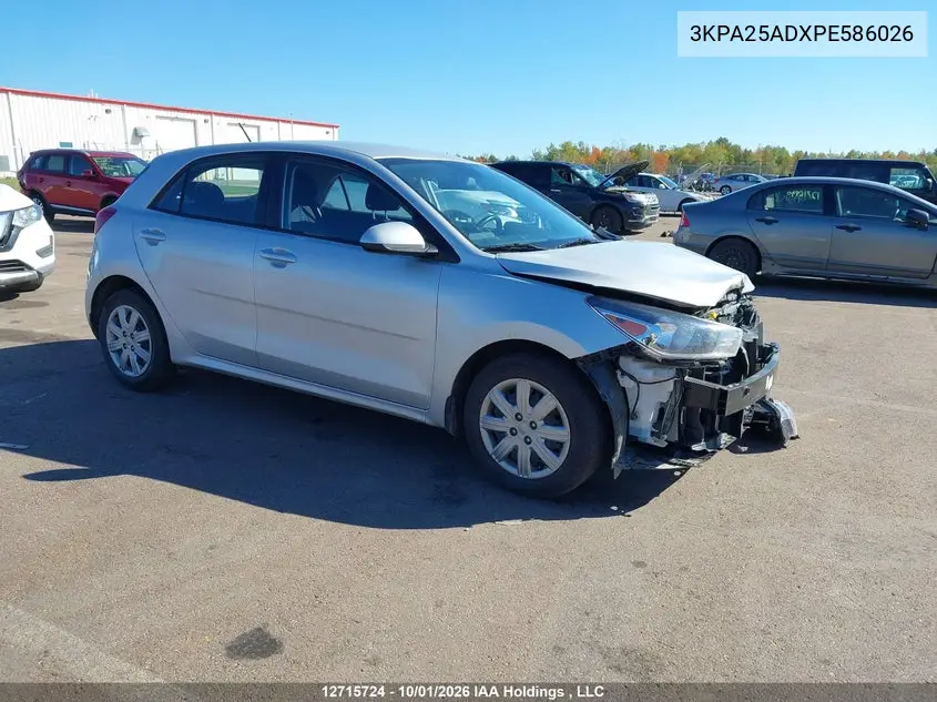 KIA RIO 2023, VIN 3KPA25ADXPE586026