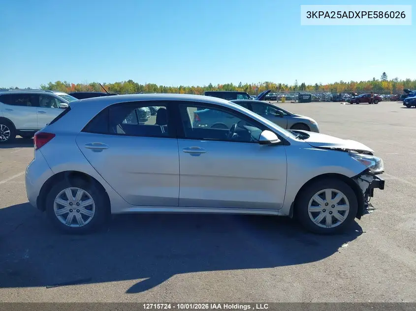 2023 KIA RIO VIN 3KPA25ADXPE586026 — фото 14
