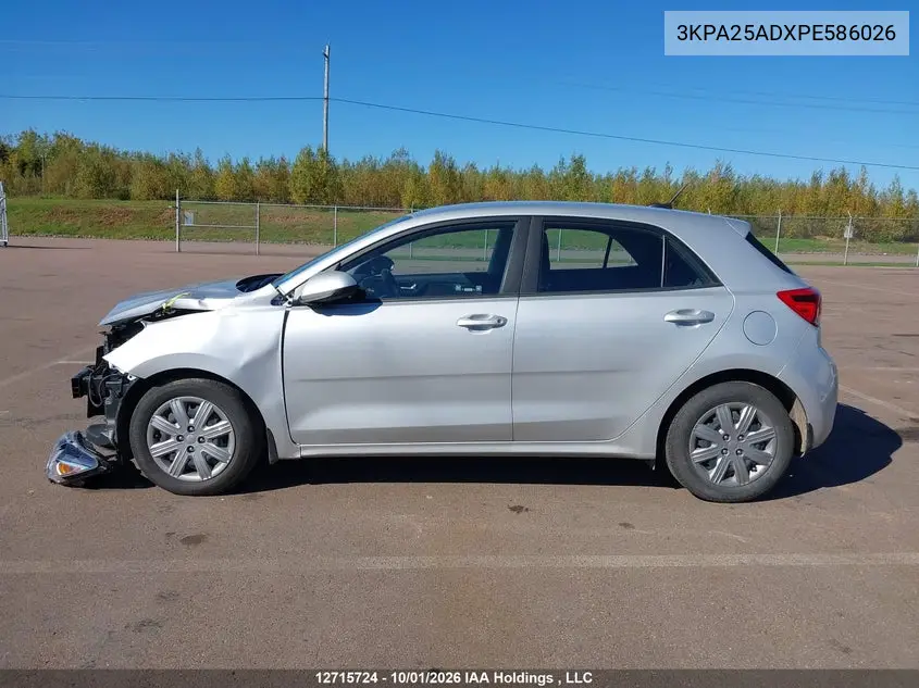 2023 KIA RIO VIN 3KPA25ADXPE586026 — фото 15