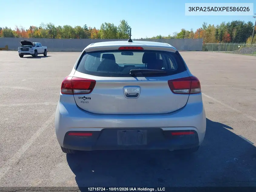 2023 KIA RIO VIN 3KPA25ADXPE586026 — фото 17