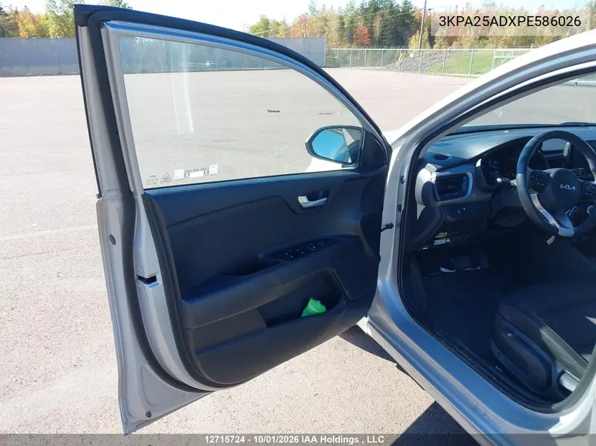 2023 KIA RIO VIN 3KPA25ADXPE586026 — фото 20
