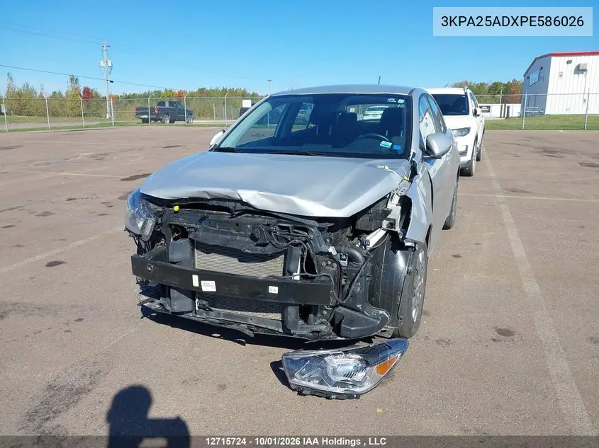 2023 KIA RIO VIN 3KPA25ADXPE586026 — фото 6