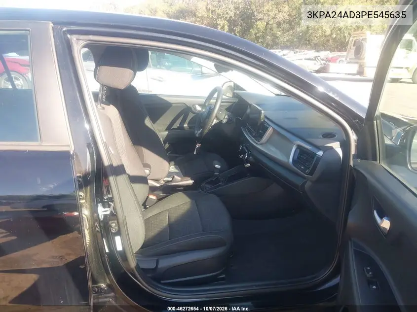 2023 KIA RIO VIN 3KPA24AD3PE545635 — фото 5