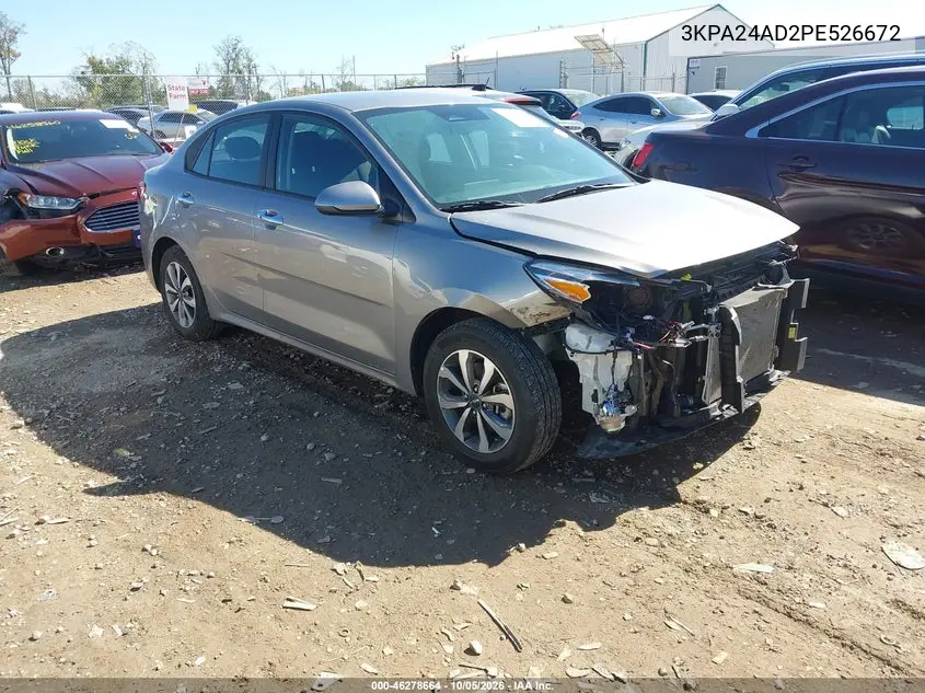 KIA RIO 2023, VIN 3KPA24AD2PE526672