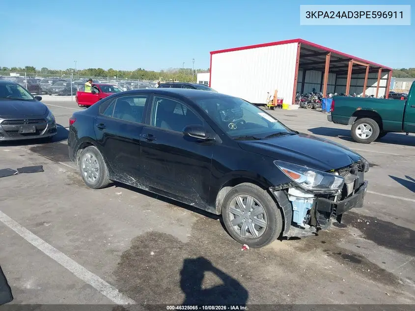 KIA RIO 2023, VIN 3KPA24AD3PE596911