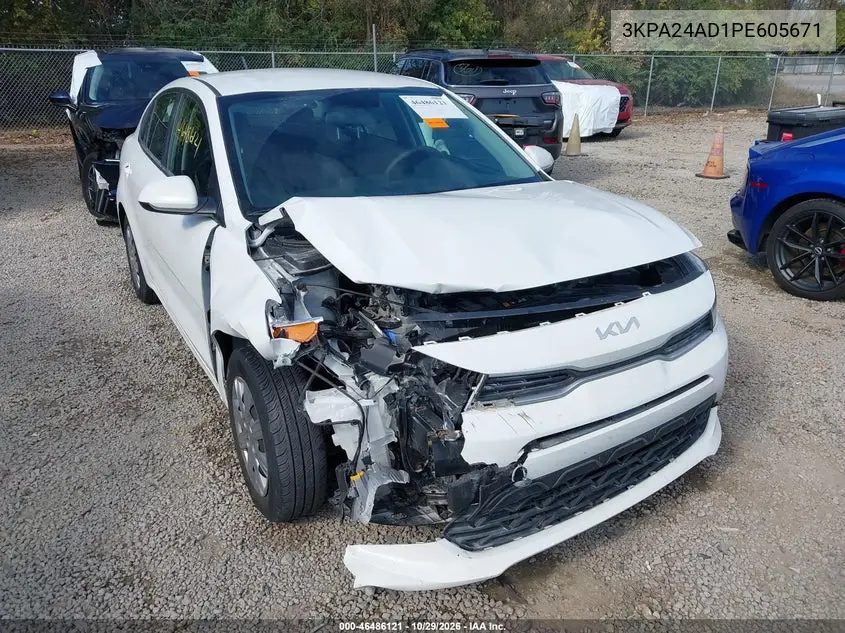 KIA RIO 2023, VIN 3KPA24AD1PE605671