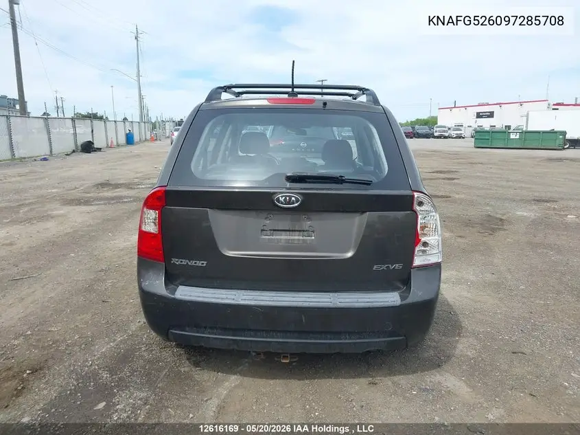 2009 KIA RONDO VIN KNAFG526097285708 — фото 16