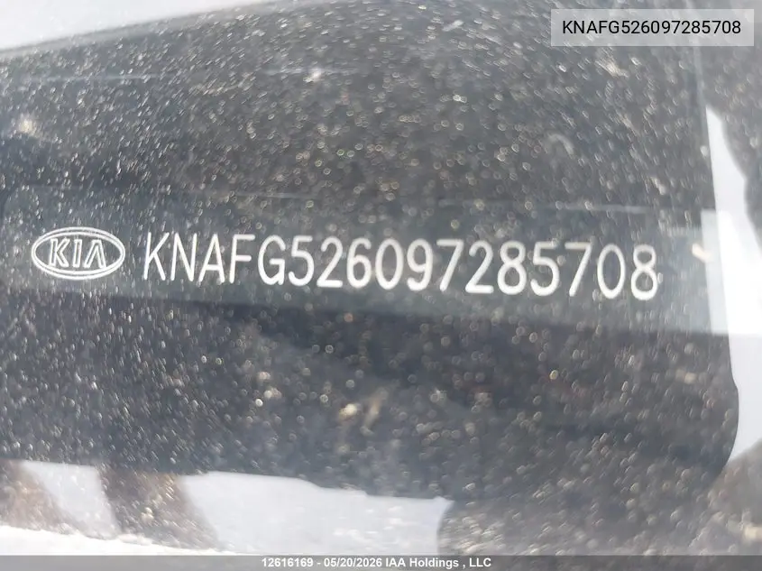 2009 KIA RONDO VIN KNAFG526097285708 — фото 18