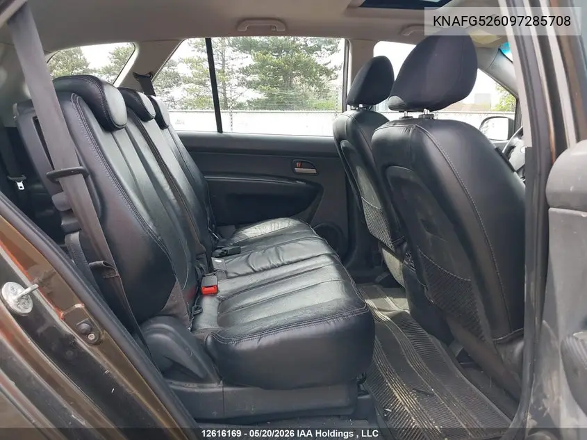 2009 KIA RONDO VIN KNAFG526097285708 — фото 8