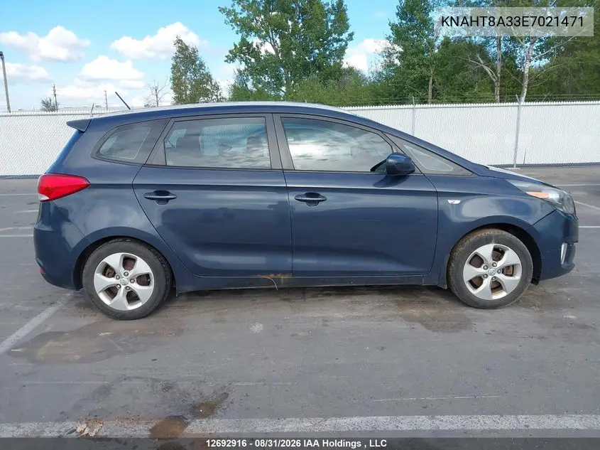 2014 KIA RONDO VIN KNAHT8A33E7021471 — фото 13